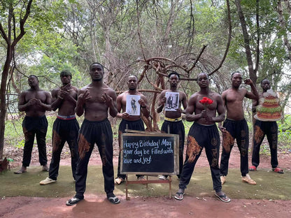 Afrikanisches Löwenteam