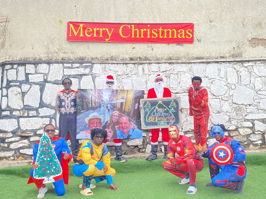 African Anime Team: Custom-printed oversized photo