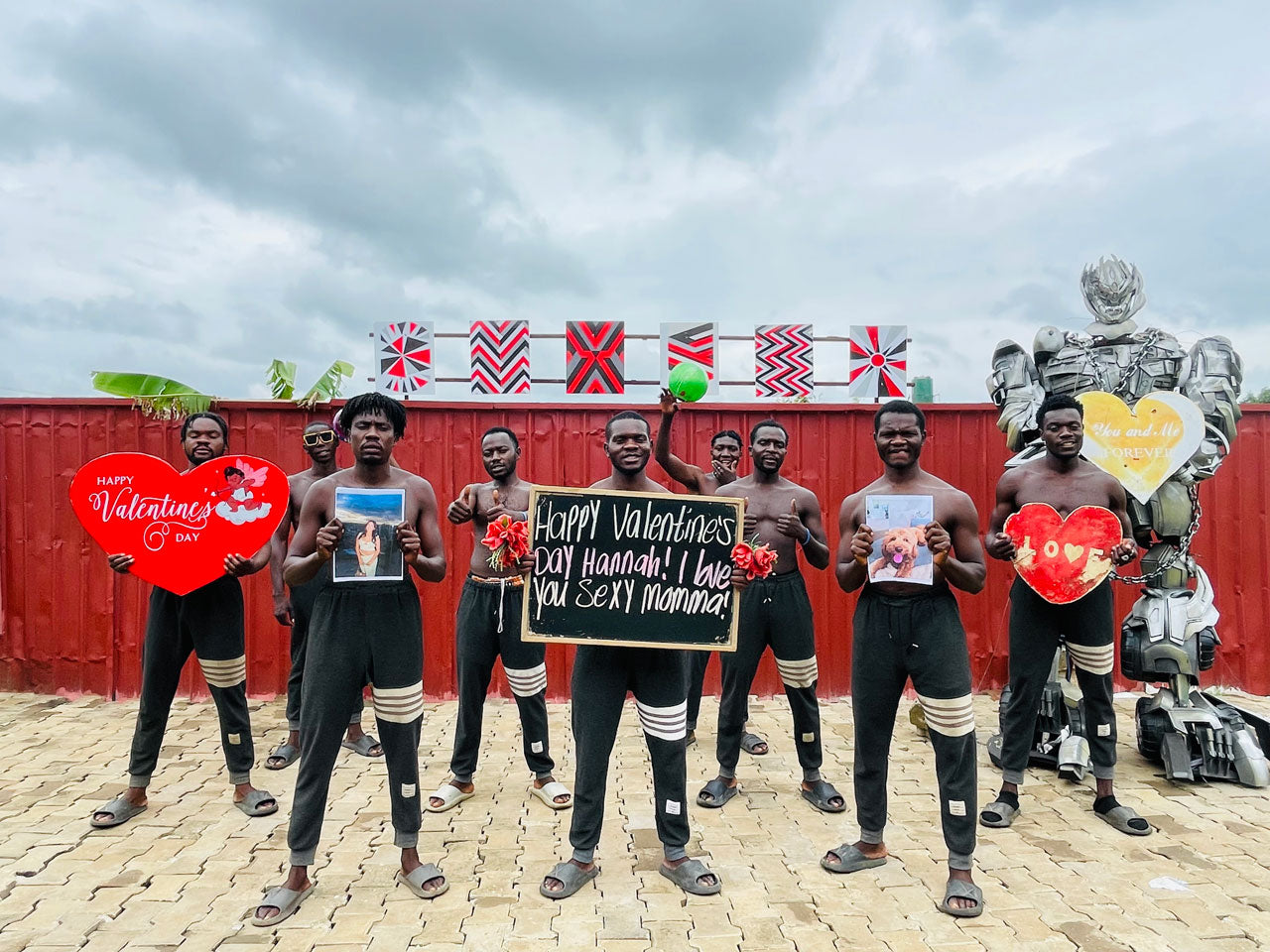 Afrikanische Armee-Team