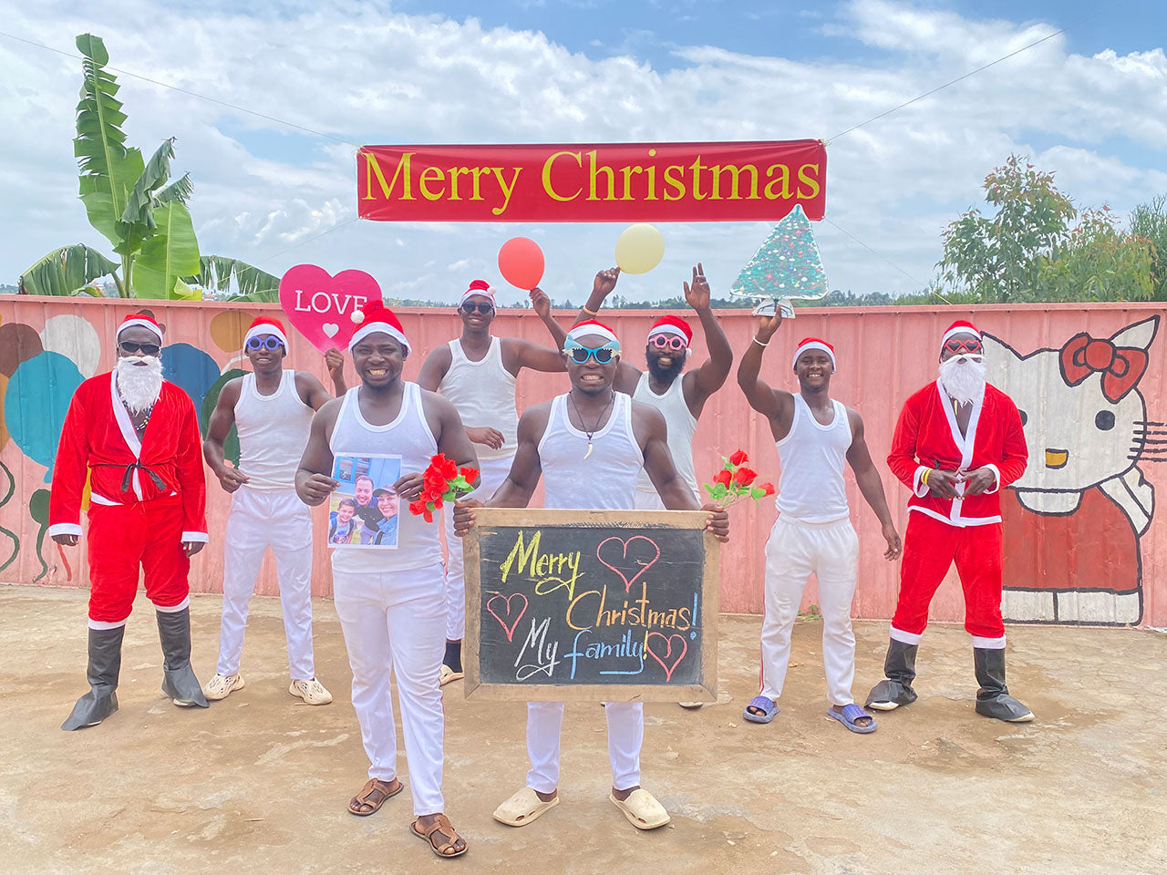 African Fitness Team - White Top