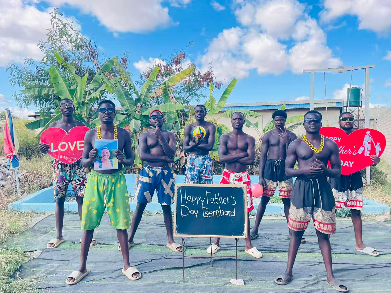 African Pool Party Team