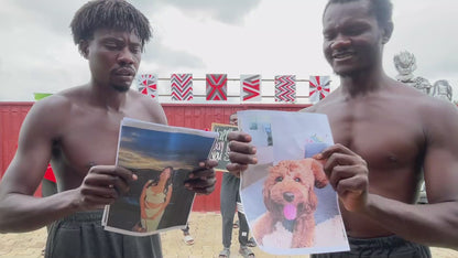 Afrikanische Armee-Team