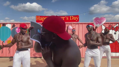 Afrikanisches Fitnessteam